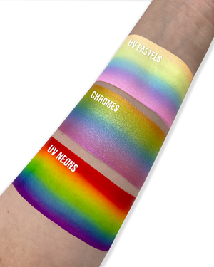 swatches on skin 