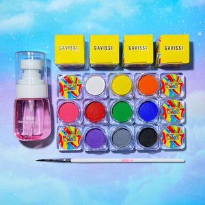 BASICS BUNDLE: 10 LINERS + BRUSH + SPRAY BOTTLE
