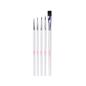 5 PIECE LINER BRUSH SET