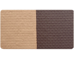 "ESPRESSO"- DOUBLE SPLIT LINER PAN (MATTE)