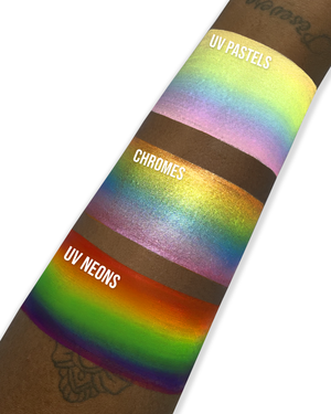 swatches on skin