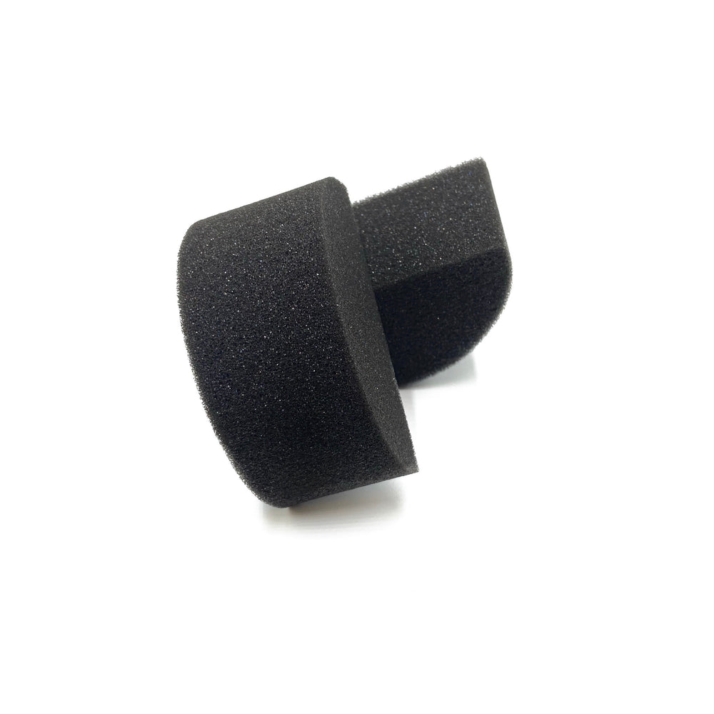 HALF-CIRCLE SPONGE APPLICATORS