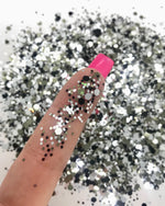 "DISCO QUEEN" LOOSE GLITTER