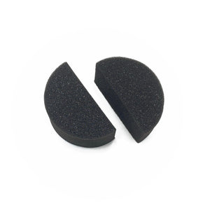 HALF-CIRCLE SPONGE APPLICATORS