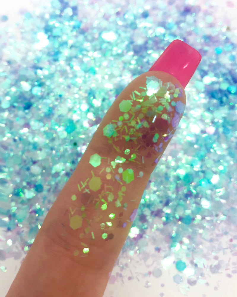 "SEA GLAZED" LOOSE GLITTER